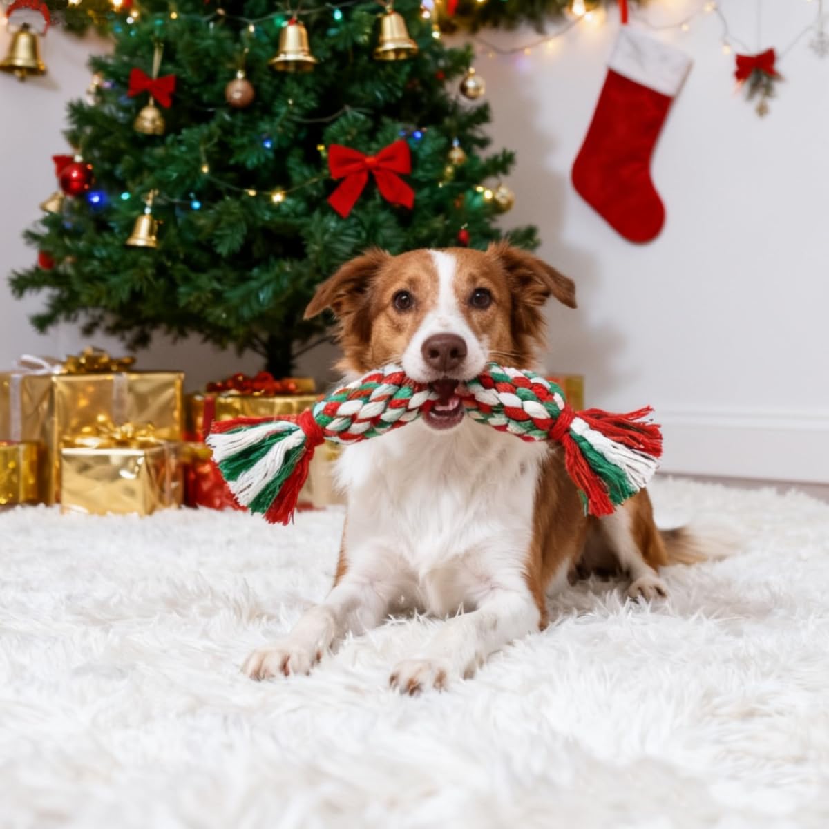 Teeth Cleaning Dog Chew Bone - Giocattoli da masticare per cani in