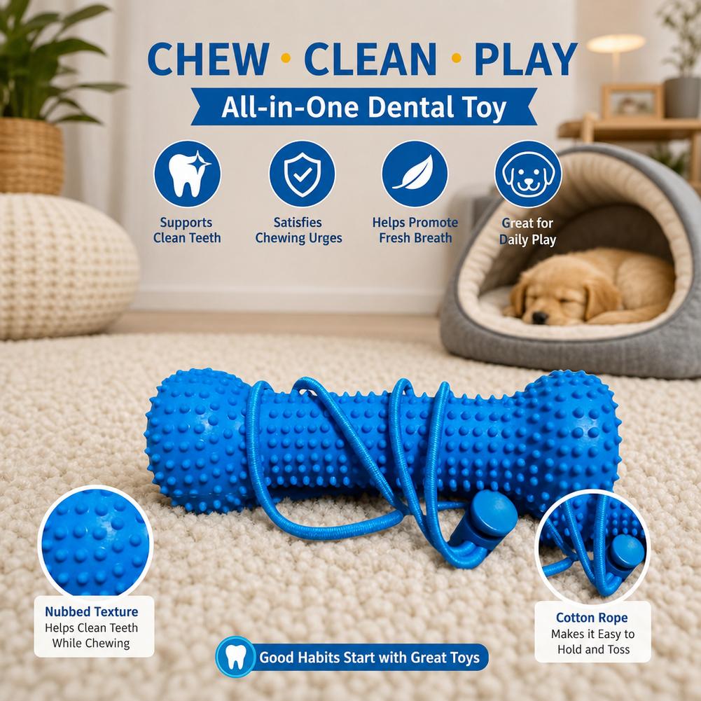 Teeth Cleaning Dog Chew Bone - Bastoncino da masticare per cani in