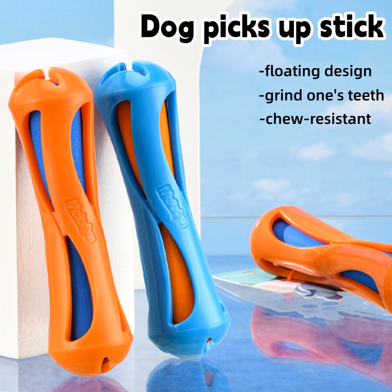 Indestructible Dog Chew Toy - Bastone da lancio per cani, realizzato