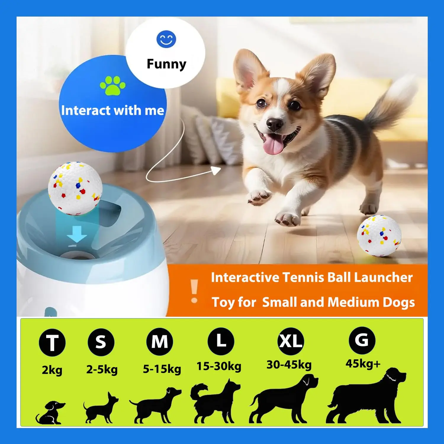 Lanciatore di palline da tenni - Interactive Squeaky Plush Dog Toy recensione e prezzo