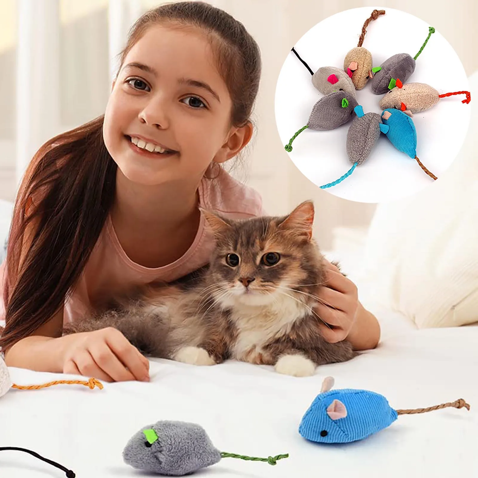 Giocattolo interattivo portati - Catnip Interactive Plush Mouse recensione e prezzo
